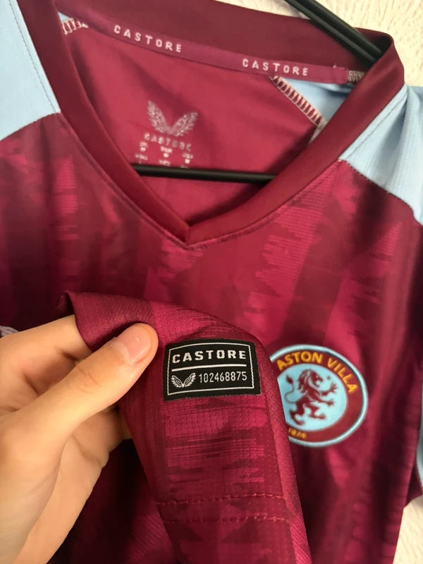Castore Aston Villa 2023/24 Home Football Shirt