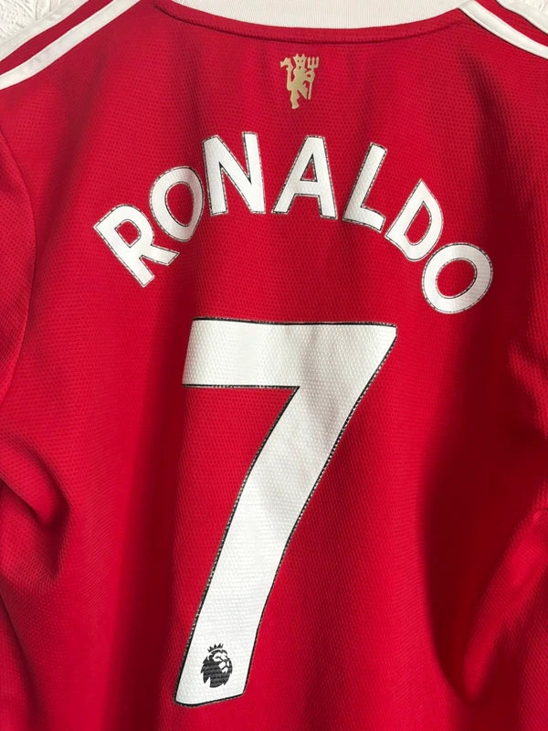 Adidas Manchester United 2021/22 Home Fooball Shirt - Ronaldo #7